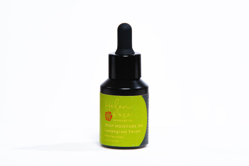 Deep Moisture Skin and Hair Oil - Lemongrass Forest - Helen Rose Skincare
