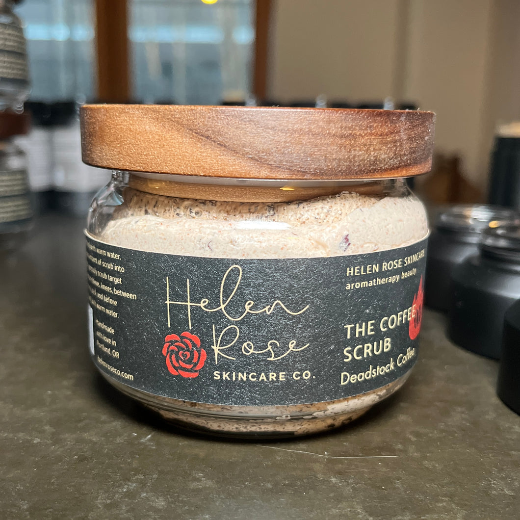 Deadstock Coffee and Helen Rose Skincare Whipped Coffee Scrub