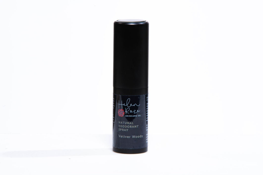 Natural Deodorant Spray - Vetiver Woods - Helen Rose Skincare