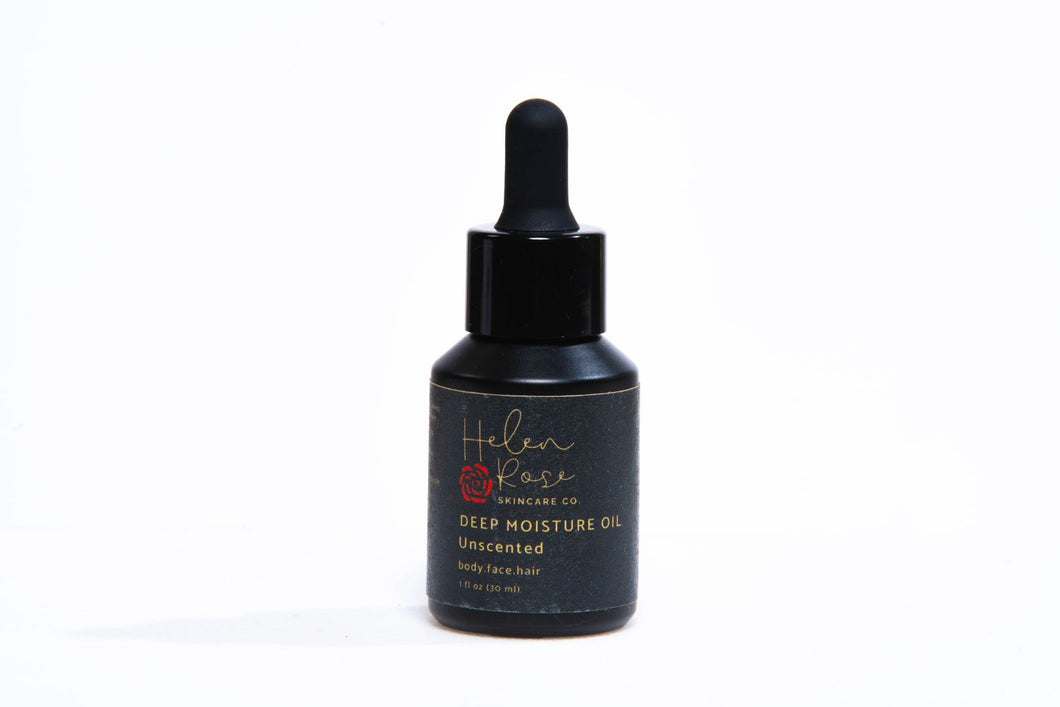 Deep Moisture Skin and Hair Oil - Unscented - Helen Rose Skincare
