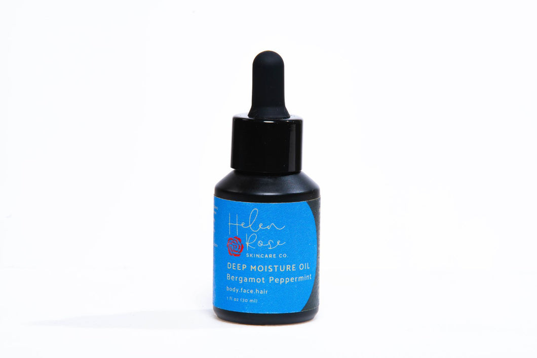Deep Moisture Skin and Hair Oil - Bergamot Peppermint - Helen Rose Skincare