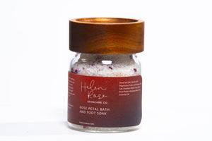 Rose Petal Bath and Foot Soak - Helen Rose Skincare