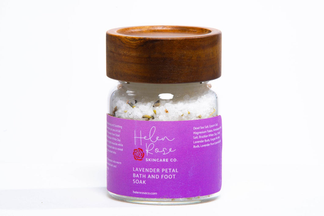 Lavender Bath and Foot Soak - Helen Rose Skincare