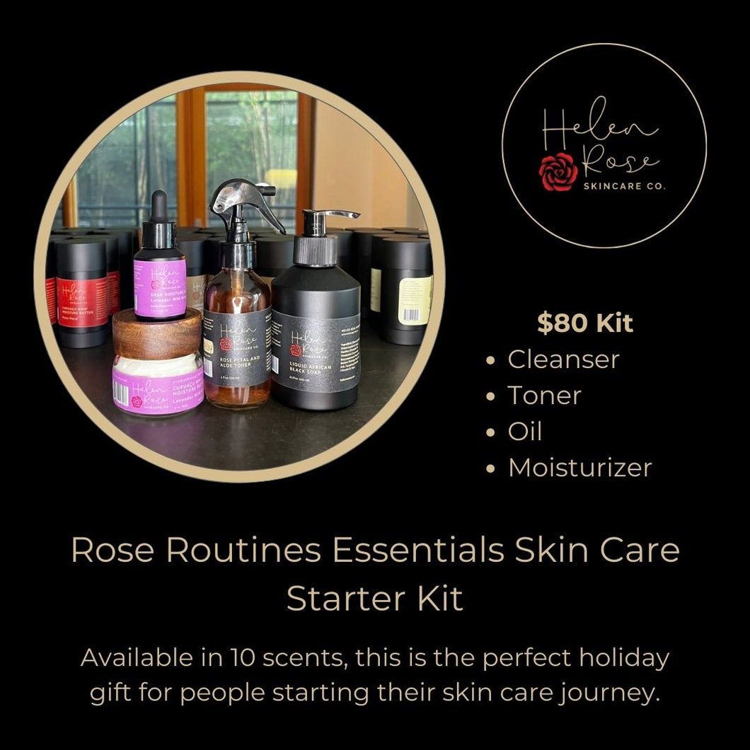 Rose Routines Essentials Skin Care Starter Kit - Helen Rose Skincare