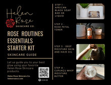 Load image into Gallery viewer, Rose Routines Essentials Skin Care Starter Kit - Helen Rose Skincare