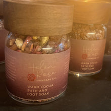 Load image into Gallery viewer, Warm Cocoa Bath and Foot Soak - Helen Rose Skincare